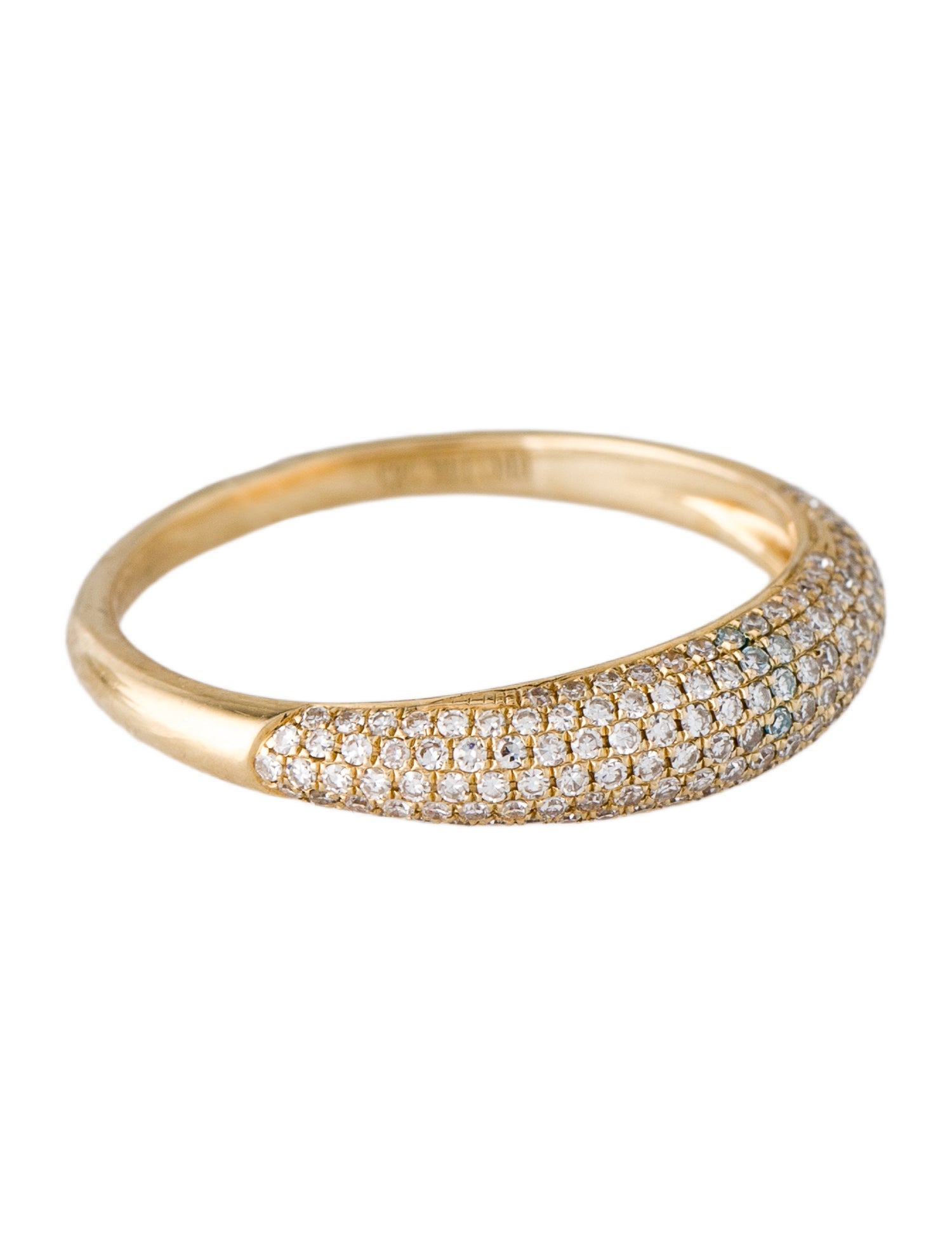 EF Collection 14K Diamond Pave Dome Cocktail Ring