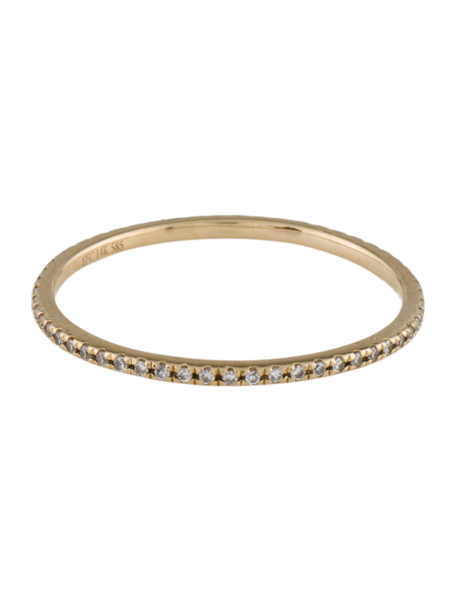 EF Collection 14K Diamond Eternity Band