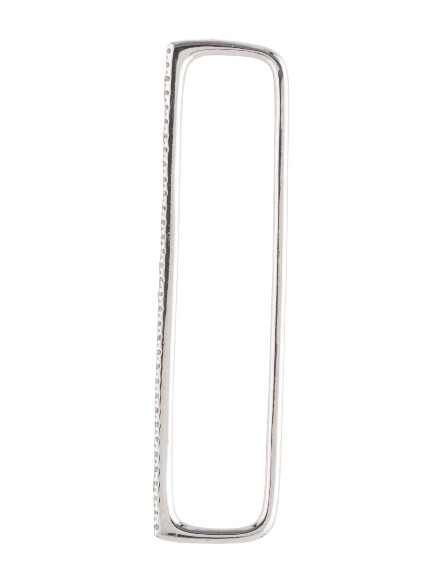 EF Collection 14K Diamond Bar Ear Cuff
