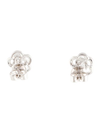 EF Collection 14K Diamond Rose Stud Earrings