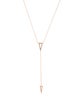 EF Collection 14K Diamond Lavalier Necklace