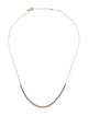 EF Collection 14K Diamond Double Row Segment Necklace