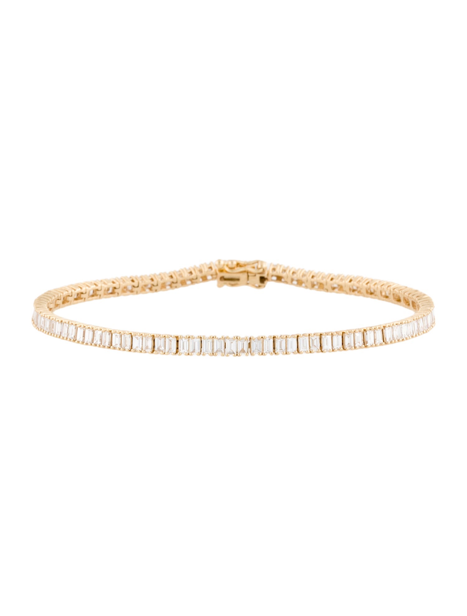 EF Collection 14K 2.74ctw Diamond Tennis Bracelet