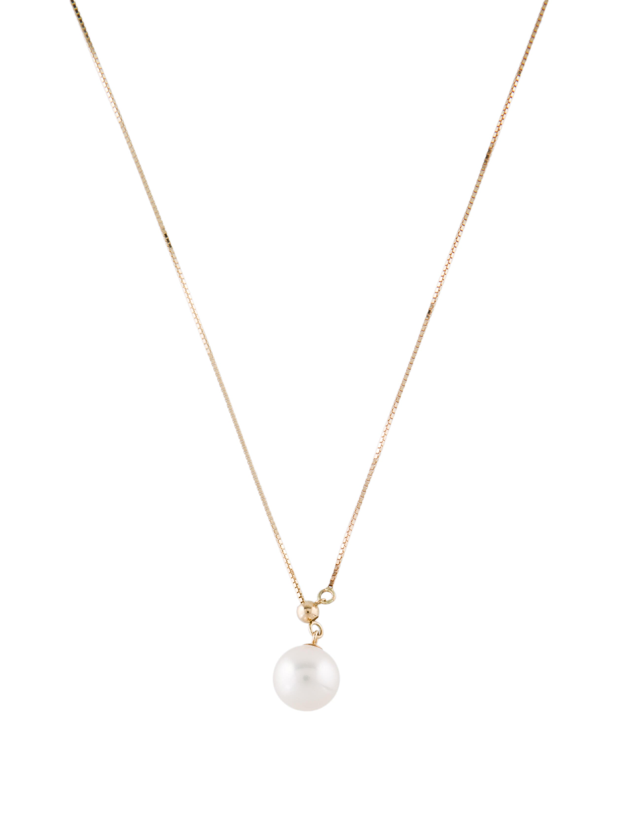Effy Jewelry 14K Pearl Y Necklace