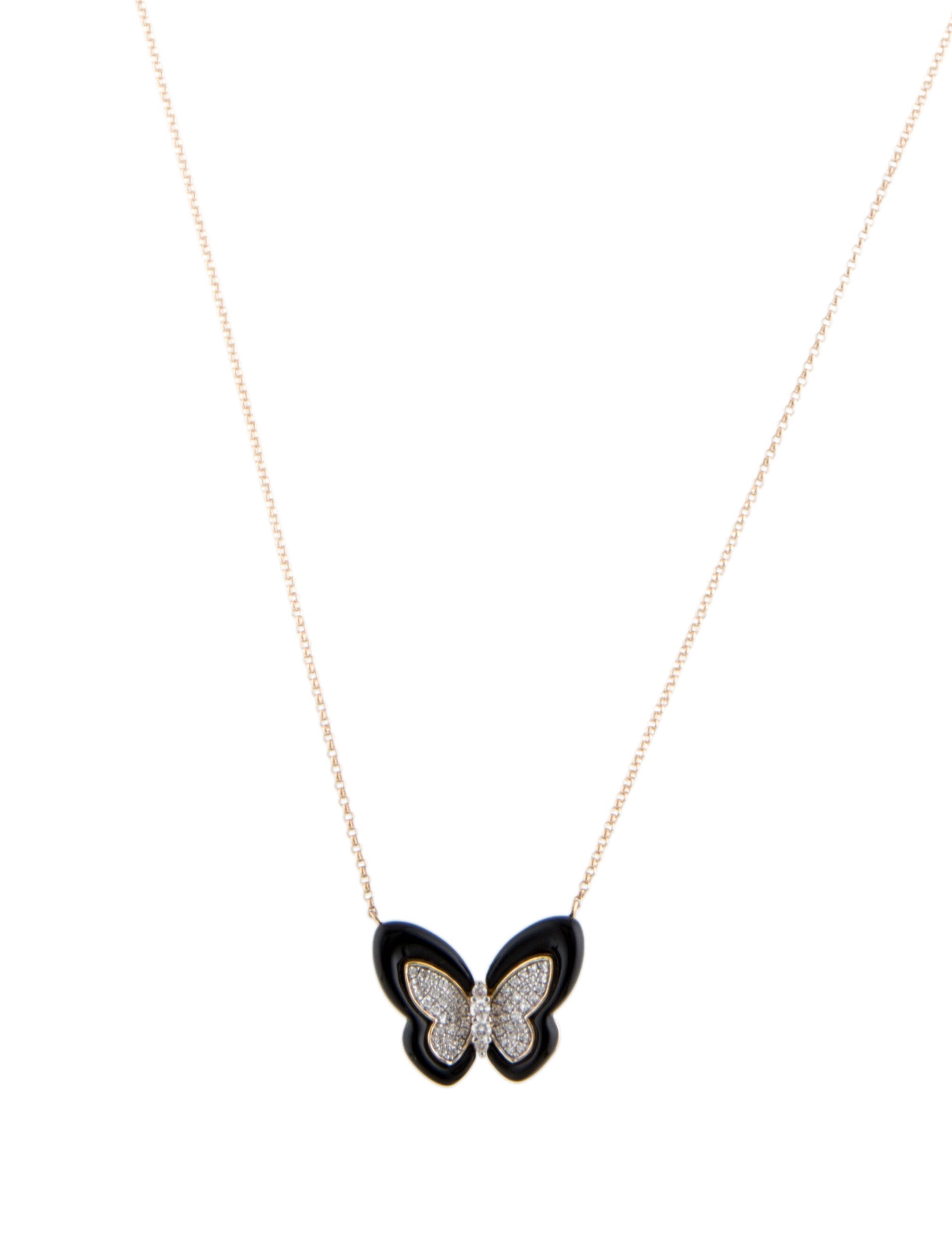 Effy Jewelry 14K Sapphire & Diamond 'Evil Eye' Pendant Necklace 14K