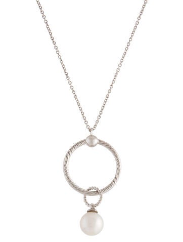 Effy Jewelry Pendant Necklace Pearl 10.0-10.5mm