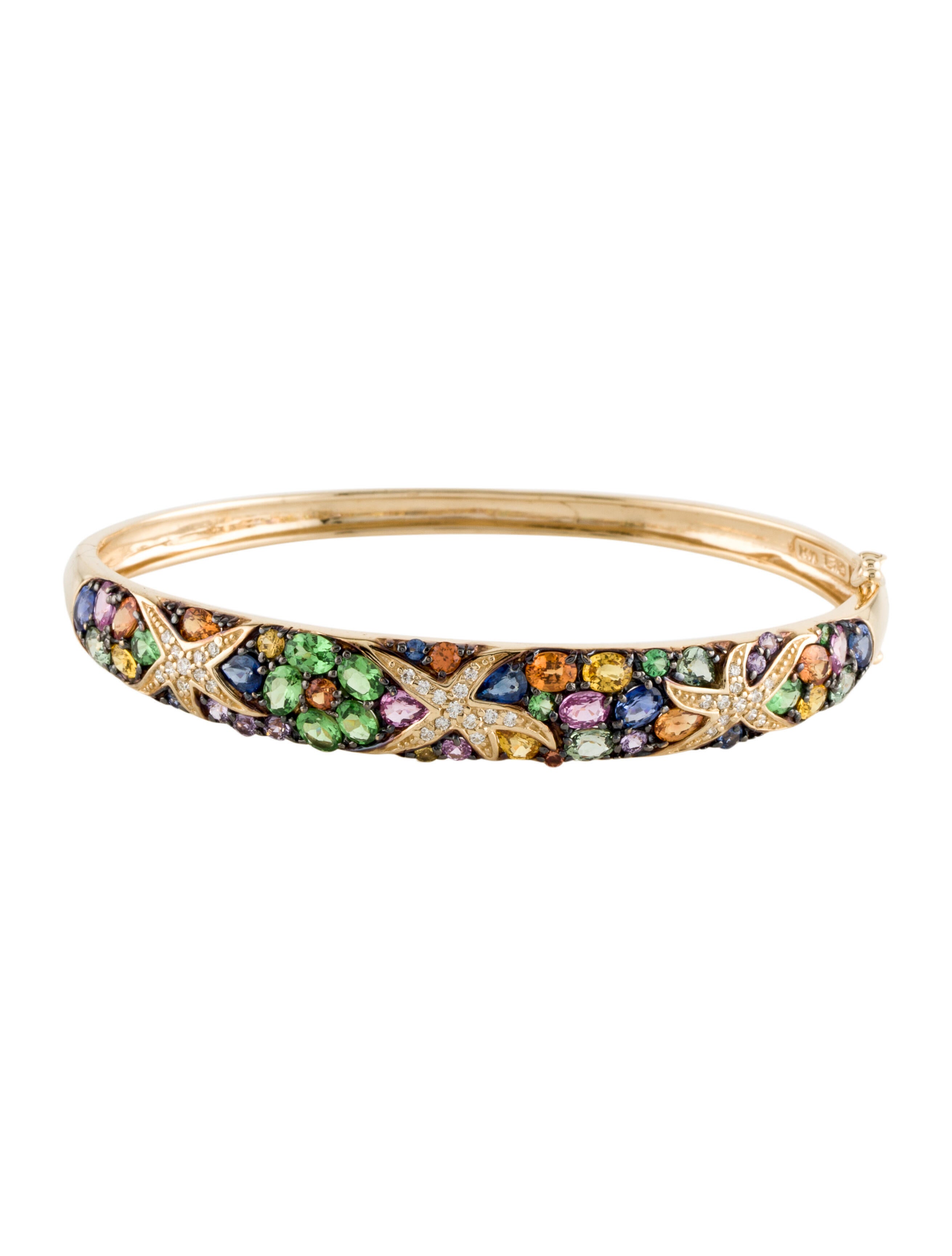 Effy Jewelry 14K Multistone & Diamond Watercolors Bracelet