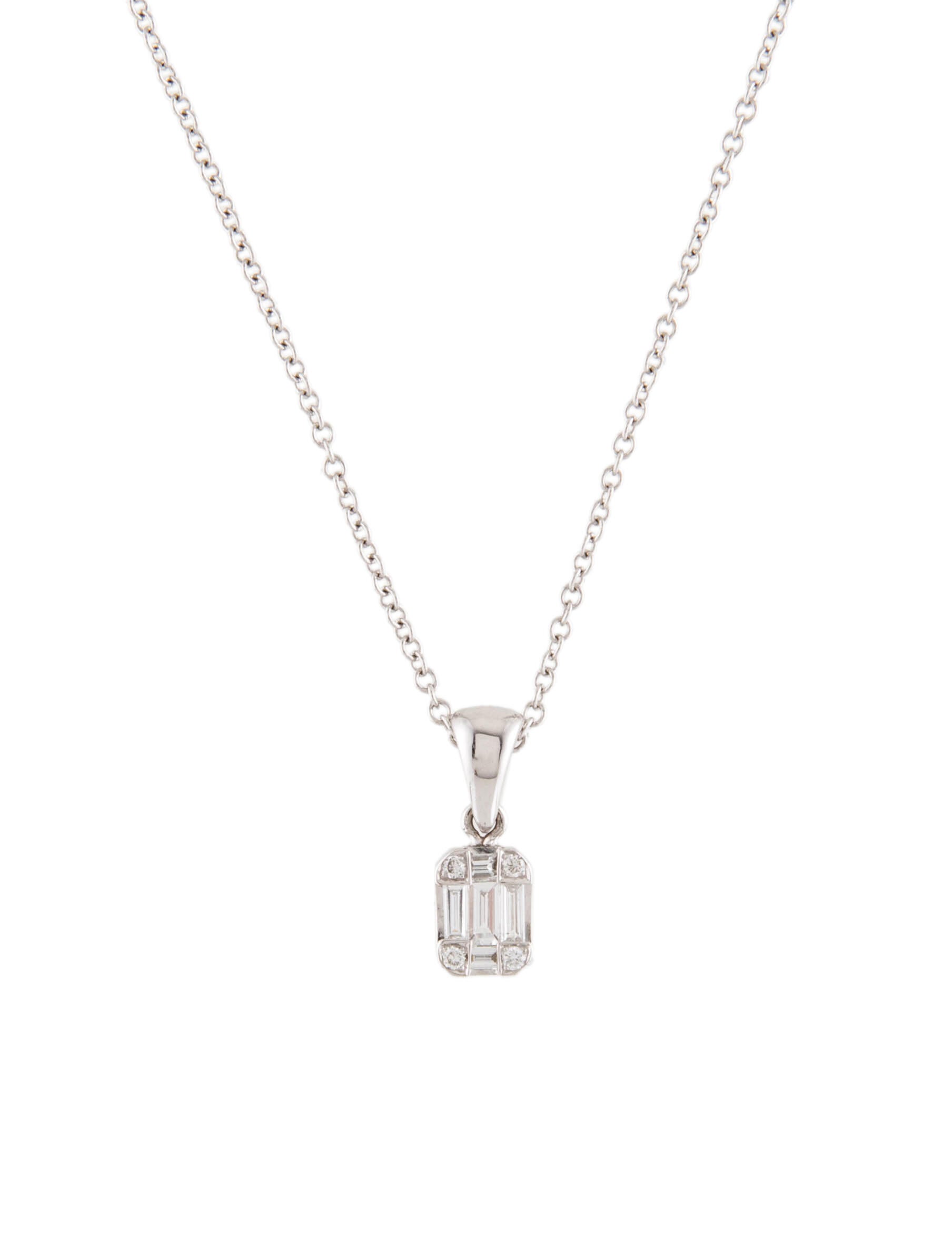 Necklace 14K 1.39ct Sapphire Pendant Necklace 14K Yellow Gold Pendant