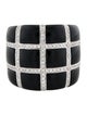 Effy Jewelry 14K Onyx & Diamond Band