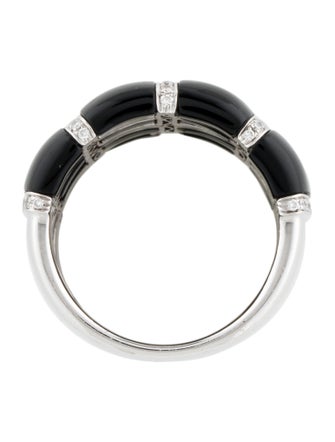 Effy Jewelry 14K Onyx & Diamond Band