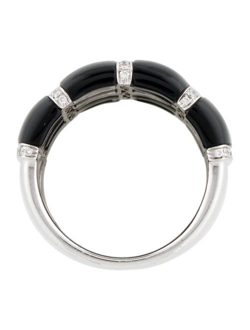 Effy Jewelry 14K Onyx & Diamond Band