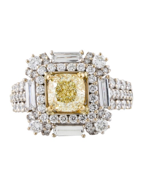 Effy Jewelry 18K 1.38ct. Cushion Diamond Cocktail Ring