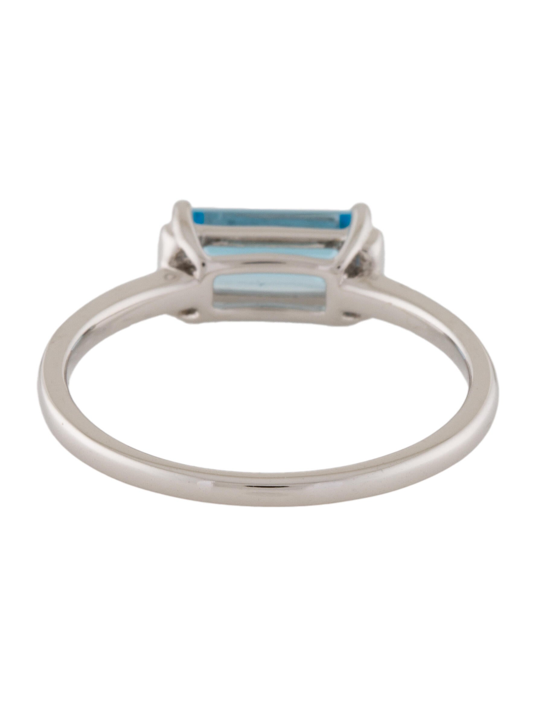 Effy Jewelry 14K Topaz & Diamond Ring