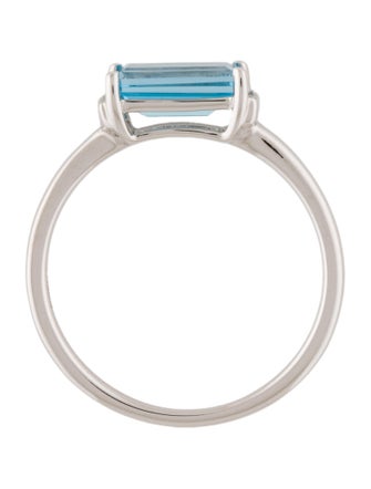 Effy Jewelry 14K Topaz & Diamond Ring