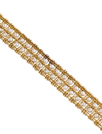 Effy Jewelry Pearl Link Bracelet