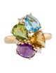 Effy Jewelry 14K Multi-Stone & Diamond Cocktail Ring