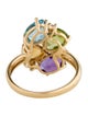 Effy Jewelry 14K Multi-Stone & Diamond Cocktail Ring