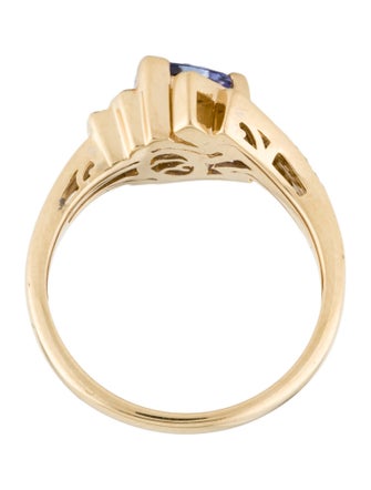 Effy Jewelry 14K 1.09ct Tanzanite & Diamond Cocktail Ring