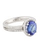 Effy Jewelry 14K Tanzanite & Diamond Split Band Ring