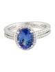 Effy Jewelry 14K Tanzanite & Diamond Split Band Ring