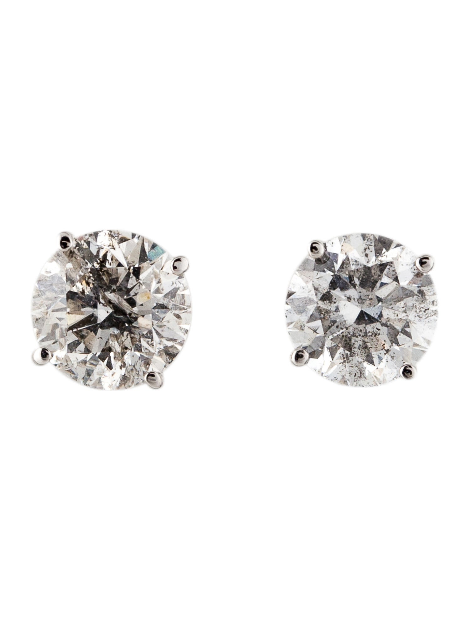 Effy Jewelry 14K 1.77ctw Diamond Stud Earrings