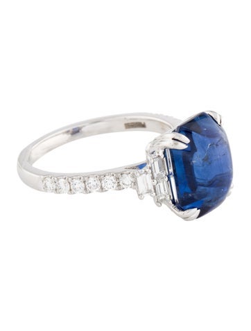 Effy Jewelry Cocktail Ring 18K Sapphire & Diamond 6