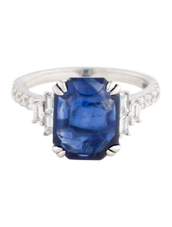 Effy Jewelry 18K Sapphire & Diamond Cocktail Ring