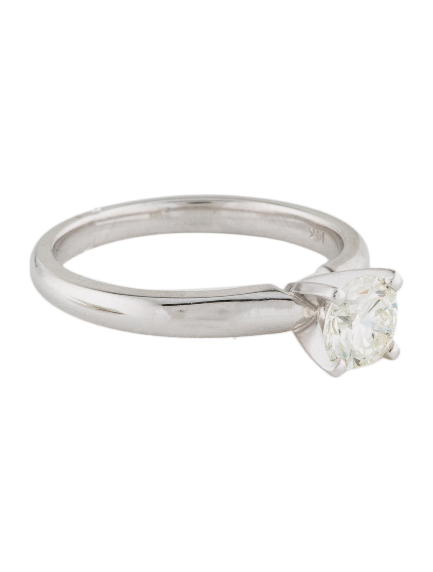 Effy Jewelry 14K Diamond Engagement Ring - Rhodium-Plated 14K White ...