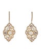 Effy Jewelry 14K Opal, Morganite & Diamond Drop Earrings