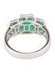 Effy Jewelry 14K 1.50ct Emerald & Diamond Cocktail Ring