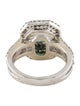 Effy Jewelry 14K Emerald & Diamond Cocktail Ring