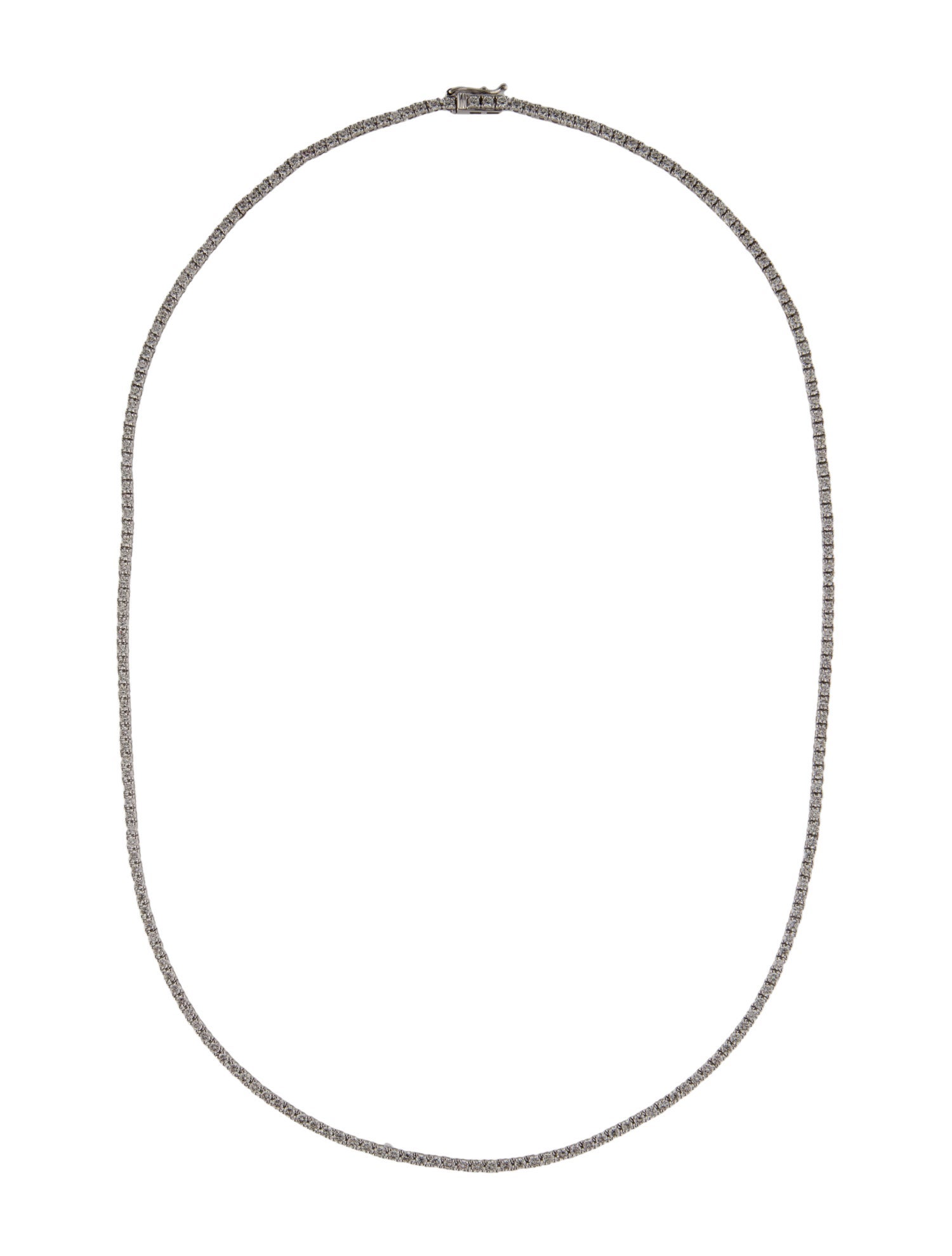 Effy Jewelry 14K 4.08ctw Diamond Tennis Necklace