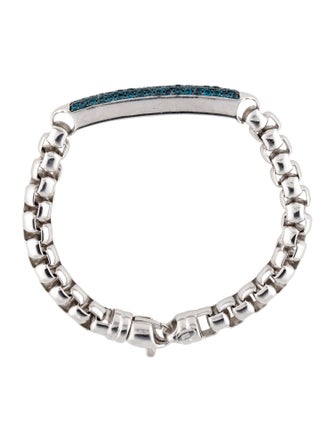 Effy Jewelry Topaz Bar Link Bracelet