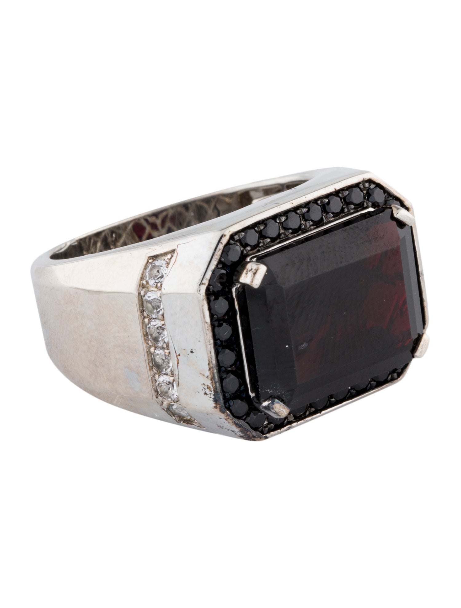 Effy Jewelry Garnet, Spinel & Topaz Cocktail Ring