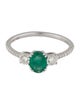 Effy Jewelry 14K Emerald & Diamond Cocktail Ring