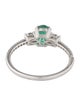 Effy Jewelry 14K Emerald & Diamond Cocktail Ring