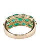 Effy Jewelry 14K 1.83ctw Emerald Brasilica Ring
