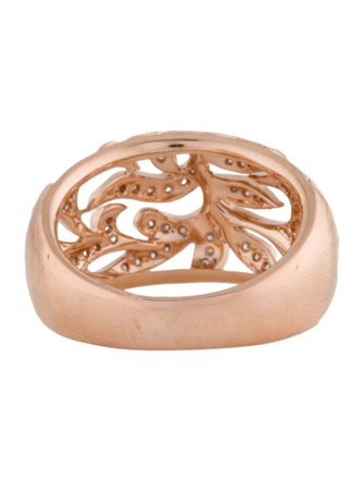 Effy Jewelry 14K Diamond Floral Band