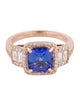 Effy Jewelry 14K 2.36ct Tanzanite & Diamond Cocktail Ring