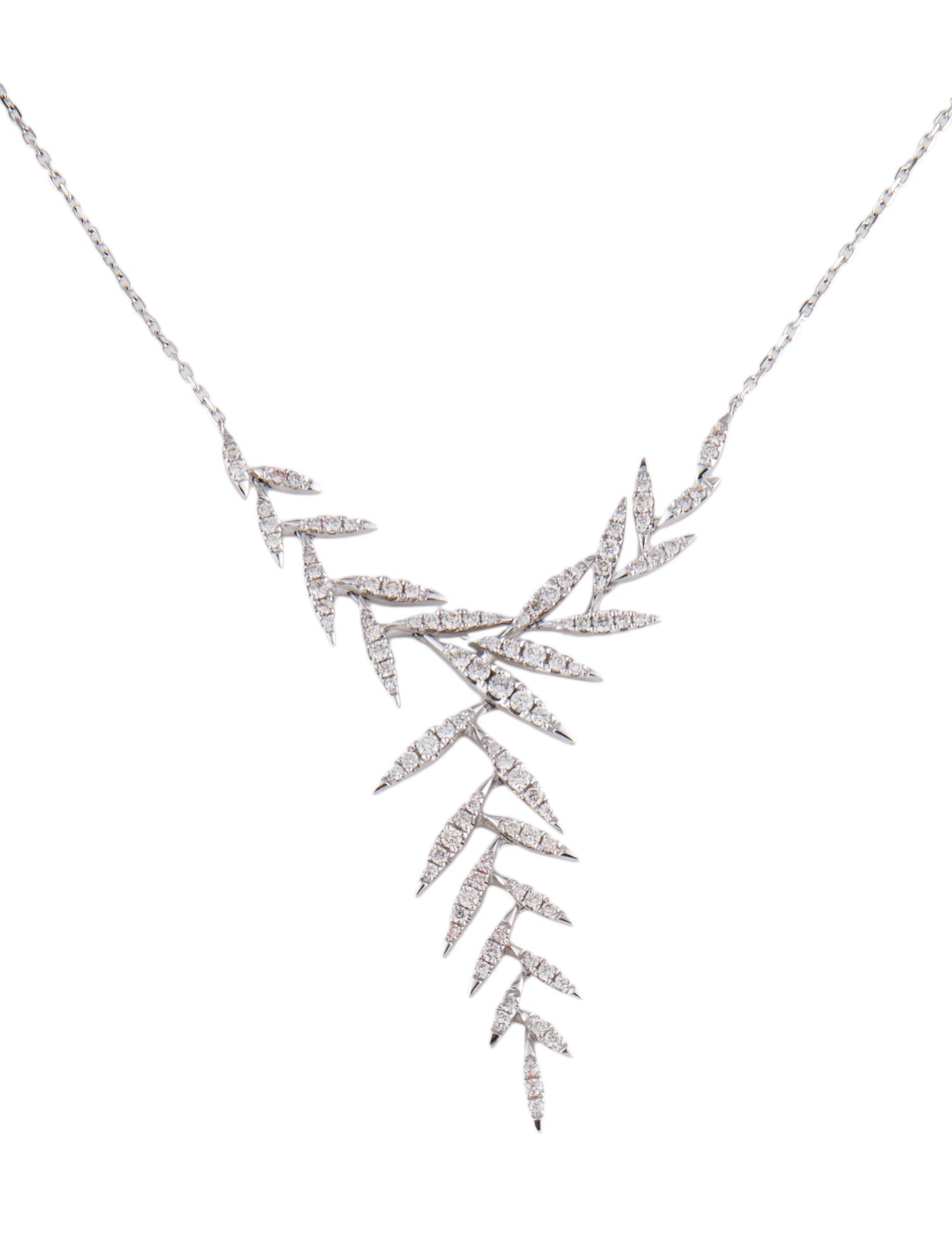 Effy Jewelry 14K 1.18ctw Diamond Lavalier Necklace w/ Tags