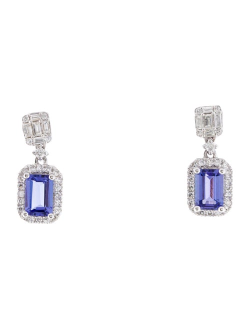 Effy Jewelry 14K Tanzanite & Diamond Nahla Siri Drop Earrings