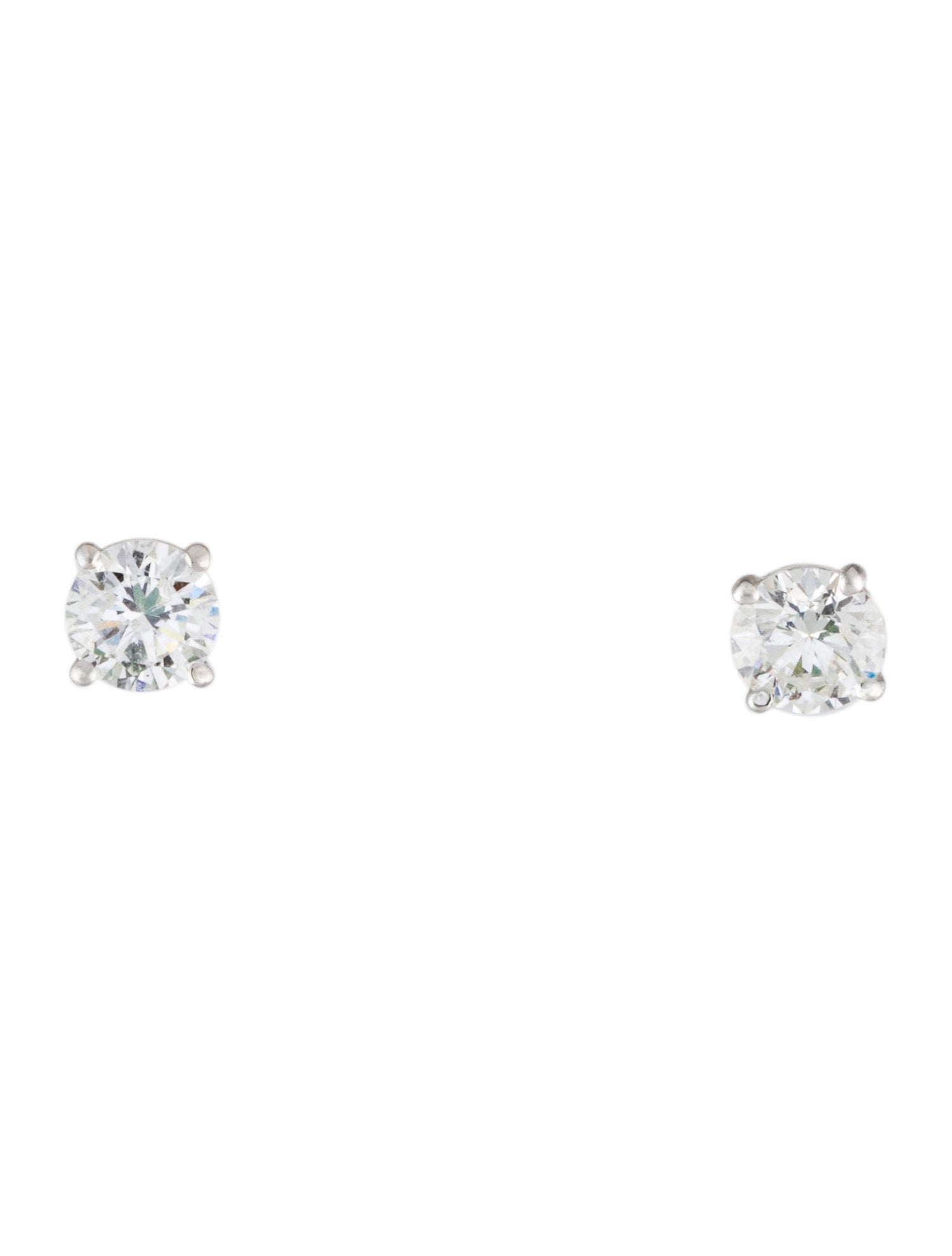 Effy Jewelry 18K 1.50ctw Diamond Stud Earrings