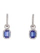 Effy Jewelry 14K Tanzanite & Diamond Drop Earrings