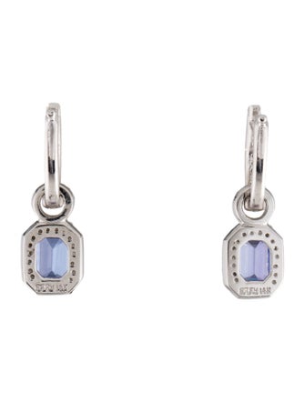Effy Jewelry 14K Tanzanite & Diamond Drop Earrings