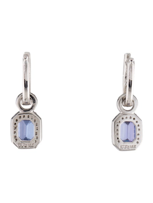 Effy Jewelry 14K Tanzanite & Diamond Drop Earrings