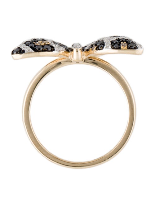 Effy Jewelry 14K Diamond Butterfly Cocktail Ring