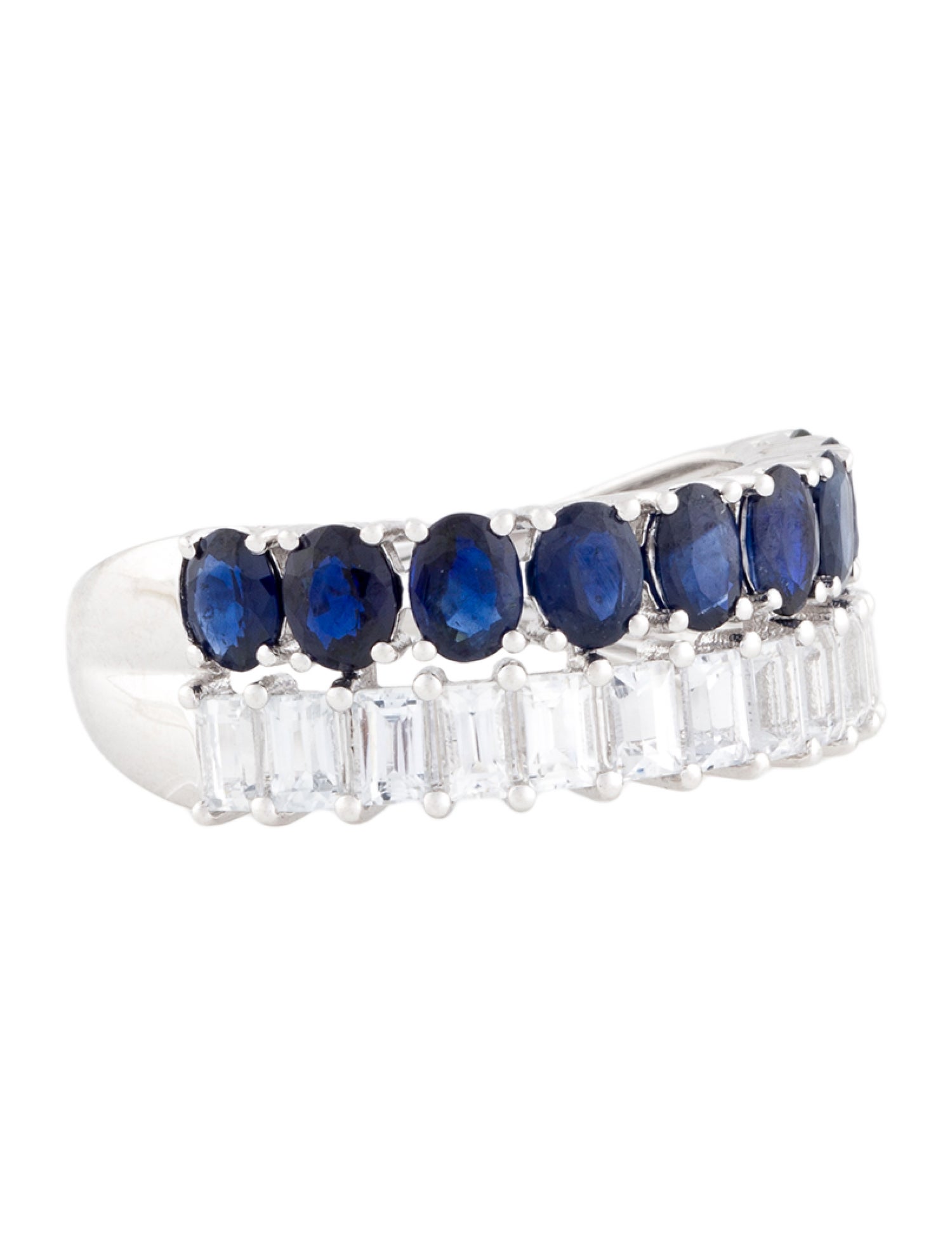 Effy Jewelry 14K 3.50ctw Sapphire Band