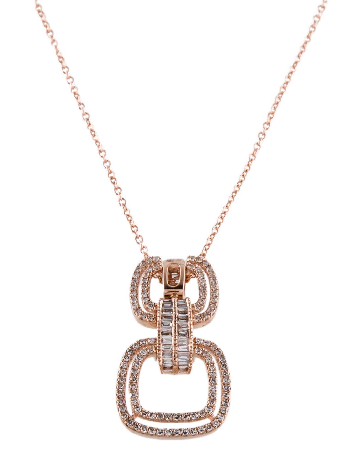 Effy Jewelry 14K Diamond Pendant Necklace