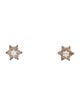 Effy Jewelry 14K Diamond Cluster Stud Earrings