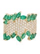 Effy Jewelry 14K Emerald & Diamond Band